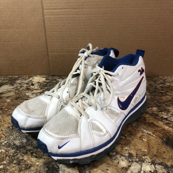 Rare Nike Air Max Ken Griffey Jr. Fury Fuse White Hi Top Shoes Mens 9.5 - Picture 9 of 12